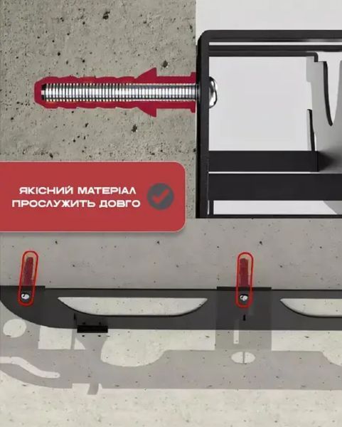 Система хранения КШМ, металлический держатель для болгарки, настенный держатель для УШМ 0386 фото