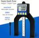 Цифровой измеритель высоты &ndash; глубины Digital 0-80 мм 0304 фото 4