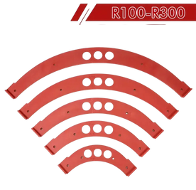 Шаблони радіусні великі R100, R150, R200, R250, R300 набір 0339 фото