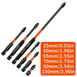 Набір магнітних біт 6шт. 25-150мм 0162 фото 1
