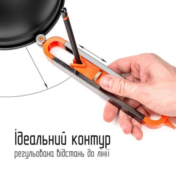 Інструмент для копіювання контуру / роликовий контурний копіювальний шаблон 0065 фото