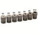 Набір свердлильних втулок для кондуктора M14X1 (2-10мм) / 7 свердлильних гільз для свердлильного шаблону 0617 фото 2