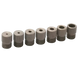 Набір свердлильних втулок для кондуктора M14X1 (2-10мм) / 7 свердлильних гільз для свердлильного шаблону 0617 фото 1