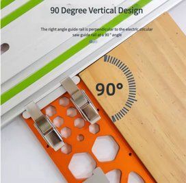 Кутовий упор 90&deg; для направляючої шини Макіта, Фестул / для занурювальної пили 0033 фото